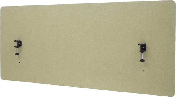 Immagine prodotto Mendler Divisorio acustico per scrivania, schermo privacy per ufficio, bacheca a doppia parete in (140 x 60 x 2 cm)
