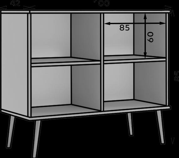 Actual product image ADRK Furniture Kommode Deri