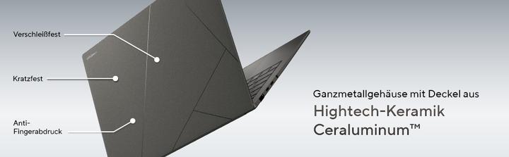 Actual product image ASUS Zenbook S 14 (14", Intel Core Ultra 7 258V, 32 GB, 1000 GB, DE)