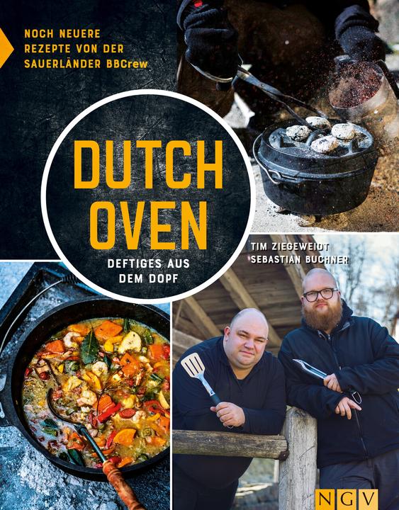 Actual product image Dutch Oven - Deftiges aus dem Dopf (German, Tim Ziegeweidt, Sauerland BBCrew, Sebastian Buchner, 2022)
