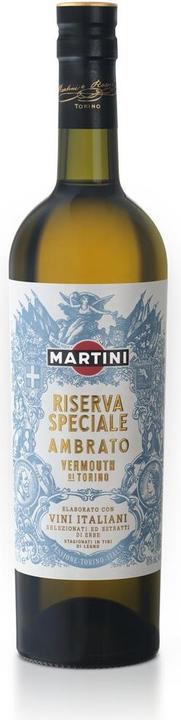 Produktbild Martini Riserva Speciale Ambrato Vermouth bianco (18 Jahre, 18 %, Italien, 1 x 75 cl, Wermut)