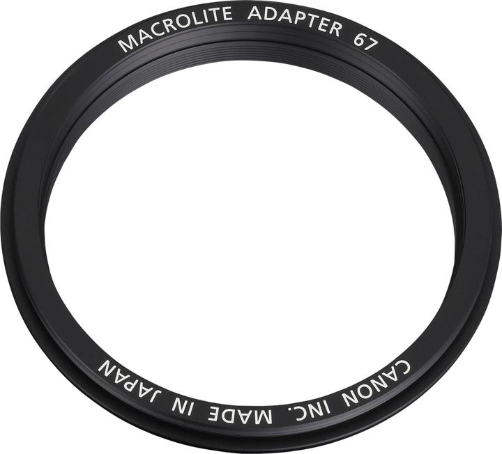 Actual product image Canon 67C Macro Ring Lite to Macro Flash