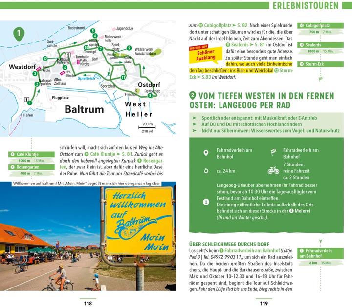Actual product image Reiseführer Ostfriesische Inseln, Baltrum, Borkum, Juist, Langeoog, Norderney (German, Volker Kühn, Klaus Bötig, 2023)