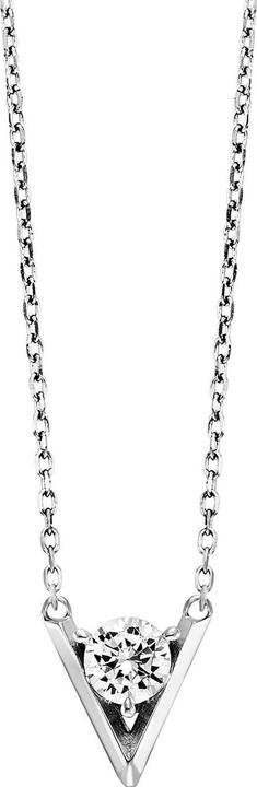Actual product image Julie Julsen Halskette mit Anhänger Triangle (Silver 925)