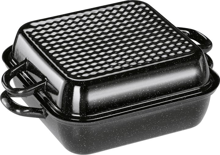 Image du produit Riess Poêle à frire avec couvercle, 0110-22 (Poêle à frire, Émail)