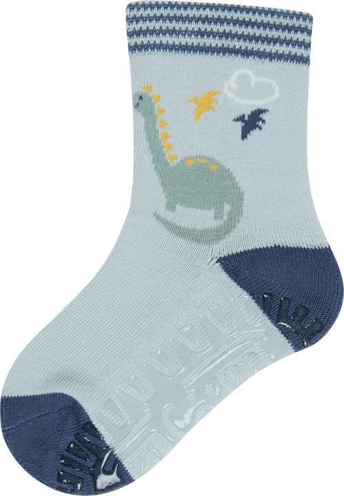 Sterntaler Antirutsch-Socken Dino Graublau Gr. 17/18 (17 - 18)