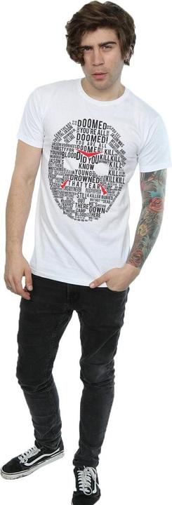 Produktbild Absolute Cult Jason Text Mask TShirt (XXL)