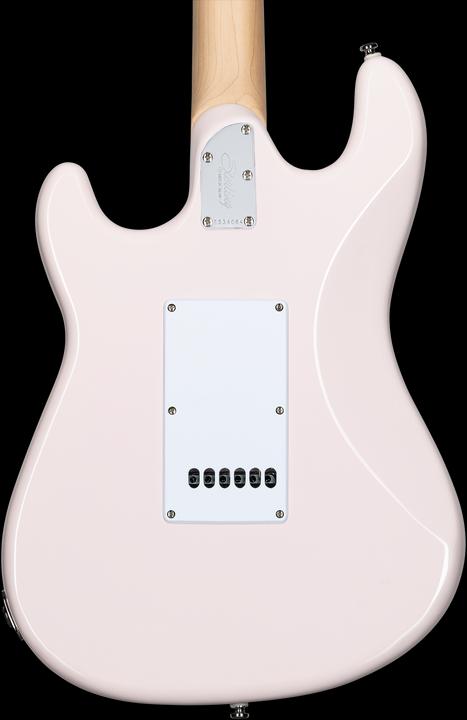 Actual product image Electric Guitar, Cutlass Short Scale, HS, Shell Pink (Electric guitar, Maple, Poplar, NATO)