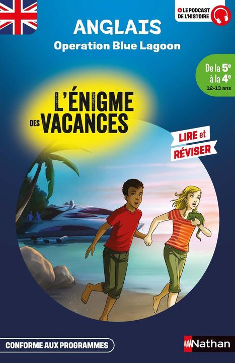 Immagine prodotto Opération Blue Lagon : de 5e à la 4e, 12-13 ans (Inglese, Garner Charlotte, Marcelin Jacques, 2024)