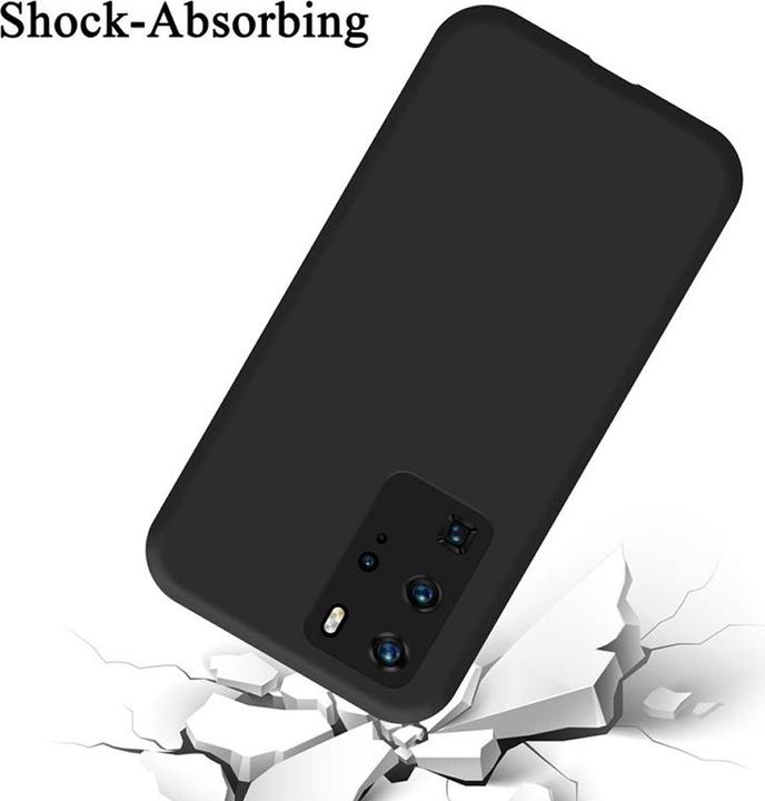 Actual product image Cadorabo TPU Liquid Silicone Case Cover (Huawei P40 Pro+)