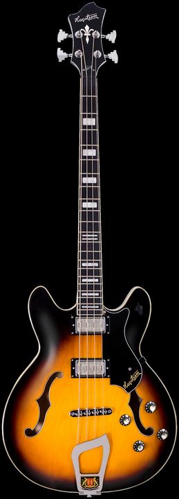Produktbild Hagstrom Bassgitarre, Viking, Tobacco Sunburst (E-Gitarre)