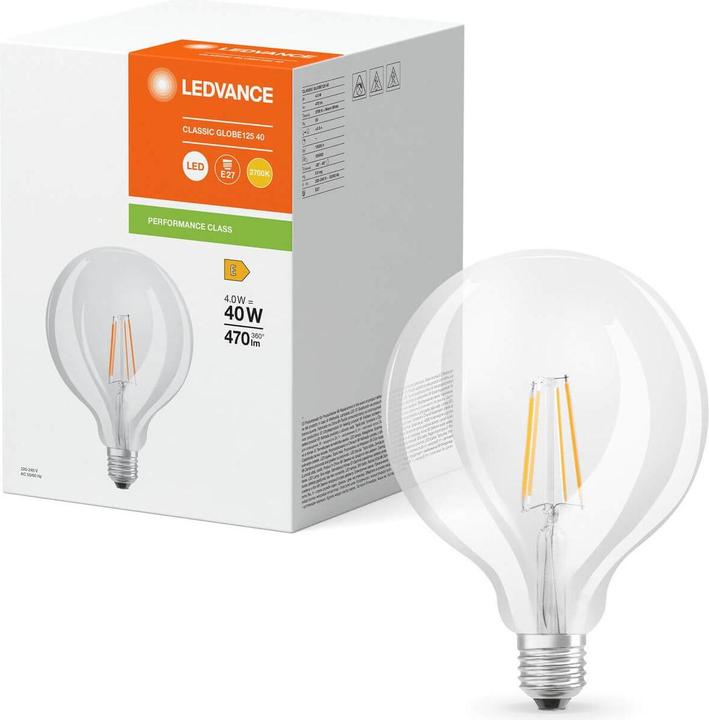 Produktbild Ledvance LED-Globelampe (E27, 4 W, 470 lm, 1 x, E)