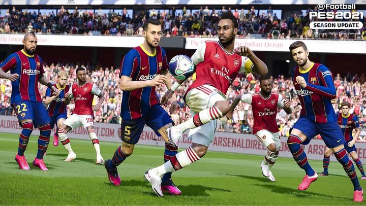 Produktbild Konami eFootball PES 2021 Season Update (PS4, Multilingual)