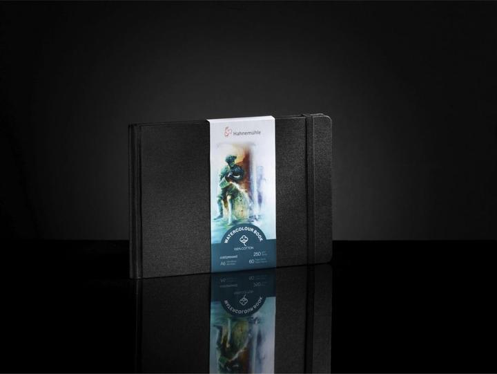 Image du produit Hahnemühle Skizzenbuch Watercolour Book 100% Cotton (A6, Blanc, Couverture rigide)