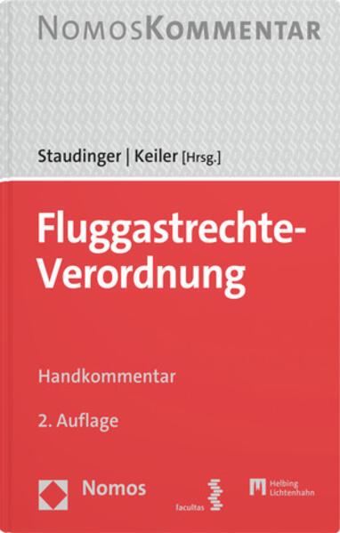 Actual product image Fluggastrechte-Verordnung (German, Stephan Keiler, Ansgar Staudinger, 2024)