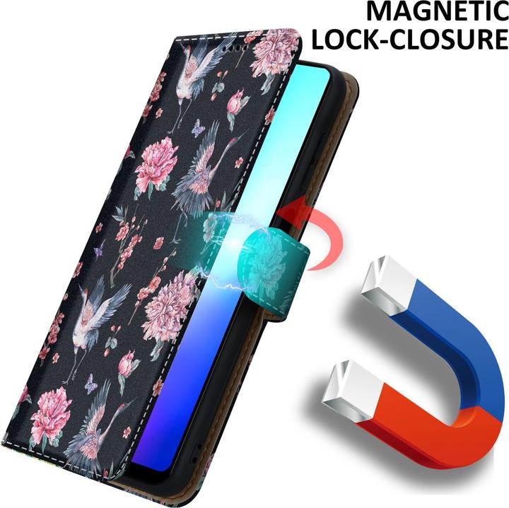 Produktbild Cadorabo Book Hülle mit Print (Huawei Mate 20)
