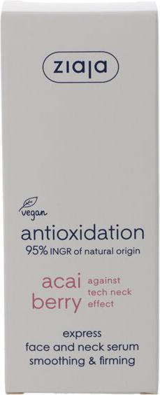 Produktbild Ziaja Cleansing Serum For Face And Neck Acai Berry (Express Face And Neck Serum) 50 Ml (50 ml)