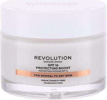 Immagine prodotto Revolution Skincare Crema idratante per pelli da normali a secche (50 ml, Crema da giorno, SPF 15)