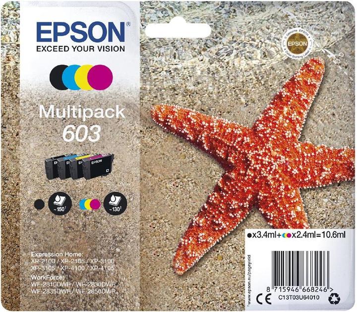 Image du produit Epson Multipack 3 couleurs 603 EasyMail (M, C, Y)