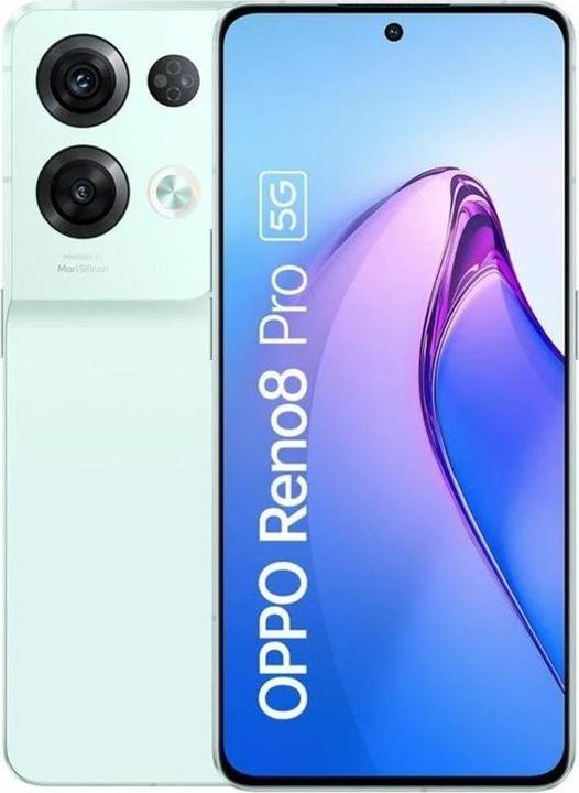 Immagine prodotto OPPO Reno 8 Pro (256 GB, Verde smaltato, 6.70", Doppia SIM, 50 Mpx, 5G)