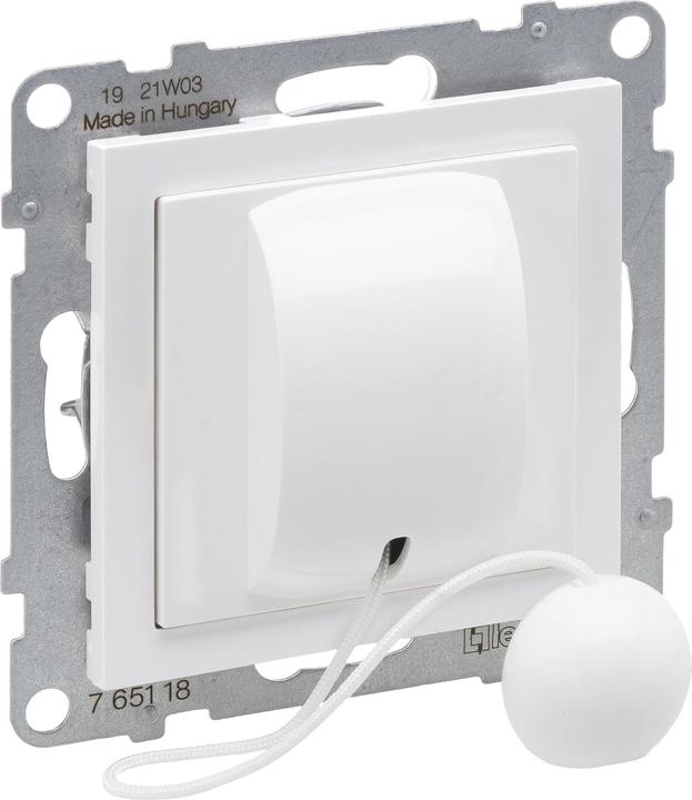 Image du produit Legrand Bouton-poussoir à tirette SEANO avec contact inverseur 6A, cordon de tirage pouvant être installé