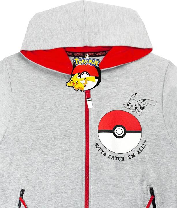Pokémon Boys Gotta Catch Em All Pokeball Full Zip Hoodie