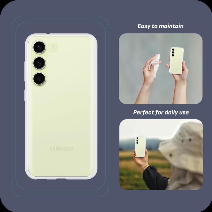 Produktbild Cazy Silikon Hülle Kompatibel mit Samsung Galaxy S23 - Soft TPU Schutz - Transparant (Samsung Galaxy S23)
