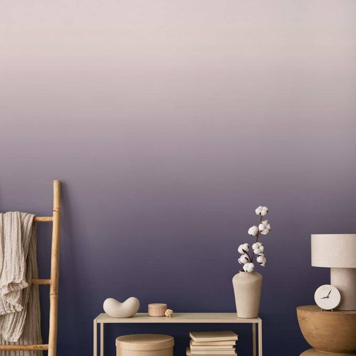 Actual product image Trenddeko Ombre - purple (432 x 300 cm)