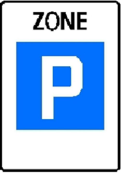 Produktbild BRW Signaltafel Beginn Parkier Zone 2.59.13