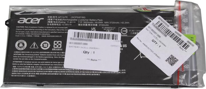 Actual product image Acer KT.00307.006 (3 Cells, 3920 mAh)
