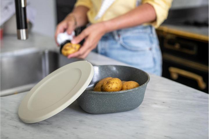 Actual product image Koziol Storage tin Connect 0.7 l, Grey (0.70 l)
