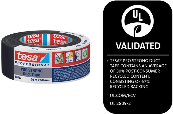 Produktbild tesa Betonband Eco Pro Strong Duct Tape 50 mm 50 m (50 mm)