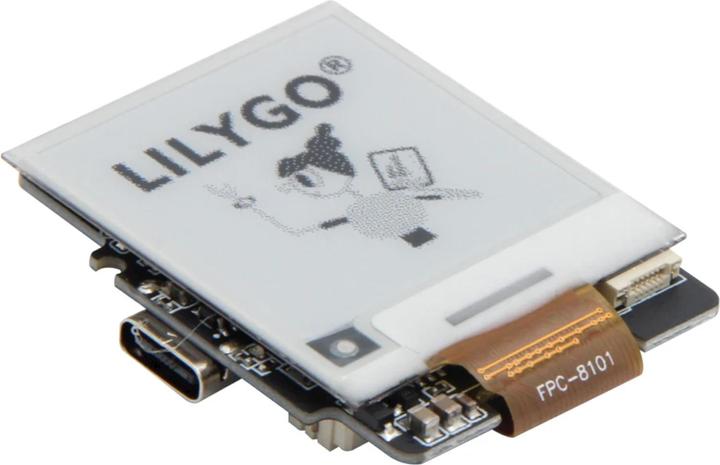 Actual product image Lilygo T-Wrist ESP32+GPS ePaper 1.54inch display