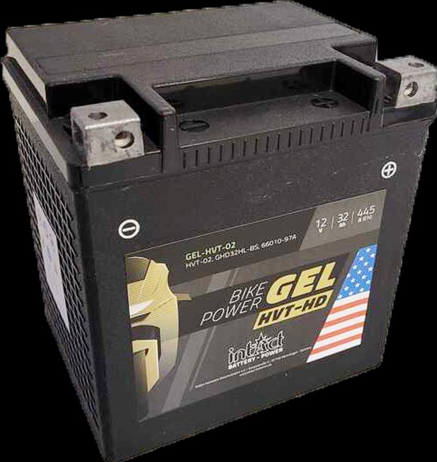 Produktbild Intact GEL-HVT-02 Bike-Power Gel 32Ah Motorradbatterie GHD32HL-BS (12 V, 32 Ah, 445 A)