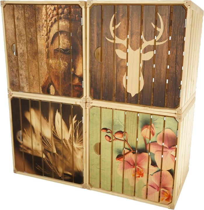 Immagine prodotto Holz Zollhaus Tarassaco di legno con porta, 35 x 35 cm (35 x 35 x 35 cm, 0.04 l)