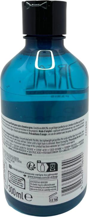 Image du produit L'Oréal Professionnel Série Expert Scalp Advanced - Anti-Oiliness Dermo-Purifier (300 ml, Shampoing liquide)