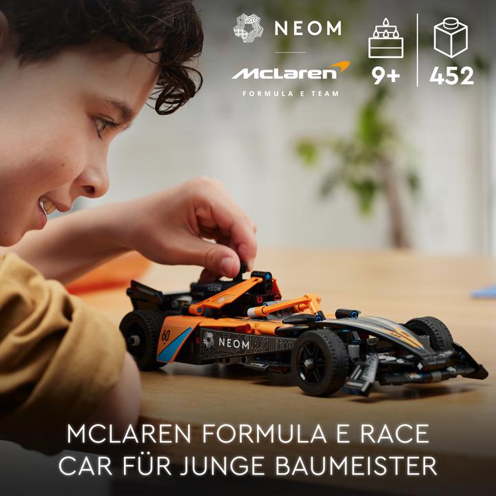 Actual product image LEGO NEOM McLaren Formula E Race Car (42169, LEGO Technic)