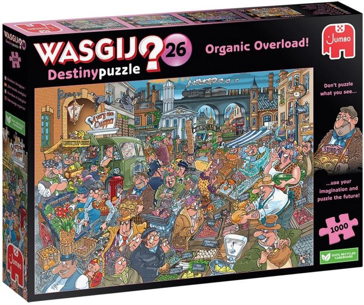 Produktbild Jumbo Wasgij Destiny 26 - Organic Overload! - 1000pcs (1000 Teile)