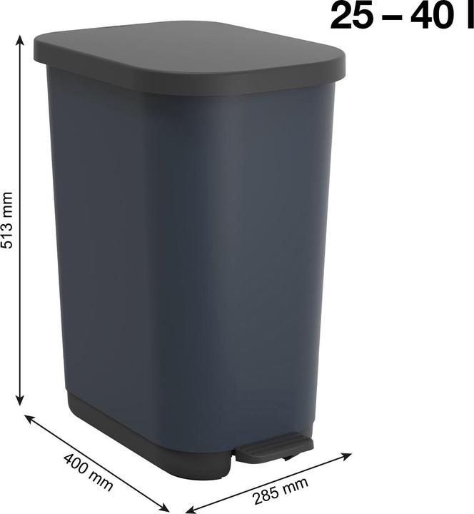 Image du produit Rotho Poubelle à pédale 35 l RIBO (35 l)