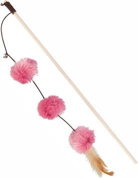 Produktbild Trixie Spielangel Pompom Bälle (Spielangel Katze)