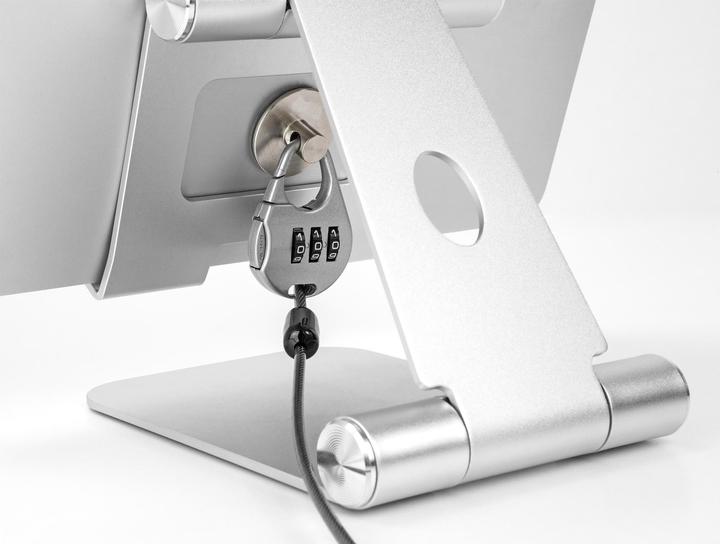 Produktbild Navilock Sicherungskabel für Tablets und Smartphones mit Zahlenschloss und Stahl