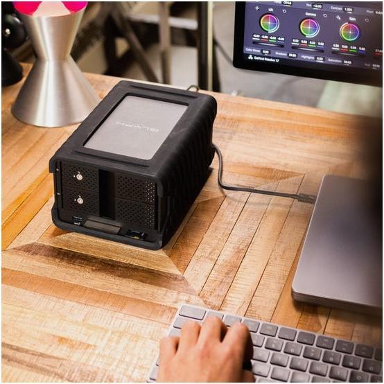 Actual product image Glyph Blackbox PRO RAID 8TB with Hub, Enterprise Class, USB-C (3.1, Gen 2) (8 TB)