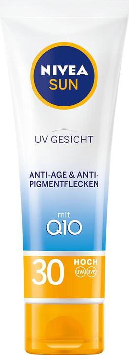 Produktbild NIVEA Sonne, Gesichtsbranzcreme, gegen Flecken und Verfärbungen, SPF 30, 50 ml (Sonnencreme Gesicht, SPF 30, 50 ml)