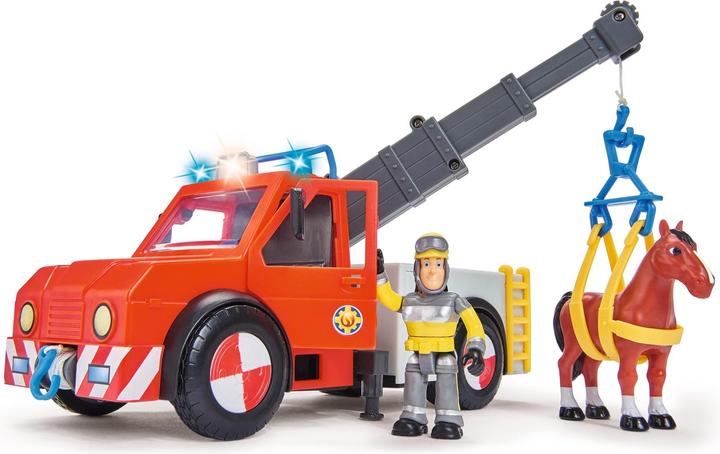 Produktbild Simba Feuerwehrmann Sam Phoenix Abschleppwagen mit Pferd