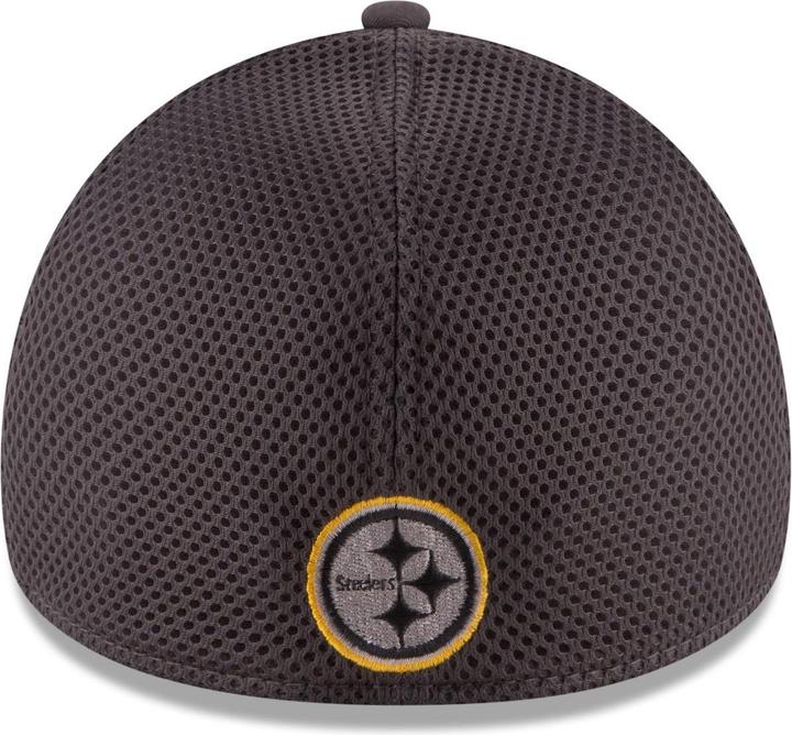 Actual product image New Era 39Thirty Stretch Mesh Cap - Pittsburgh Steelers (S/M)