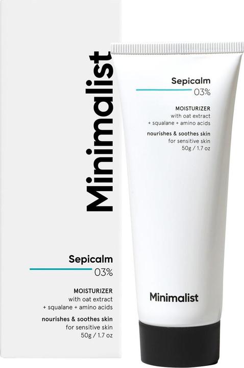 Image du produit Minimalist Sepicalm 03% Hydratant (50 ml, Crème 24h)