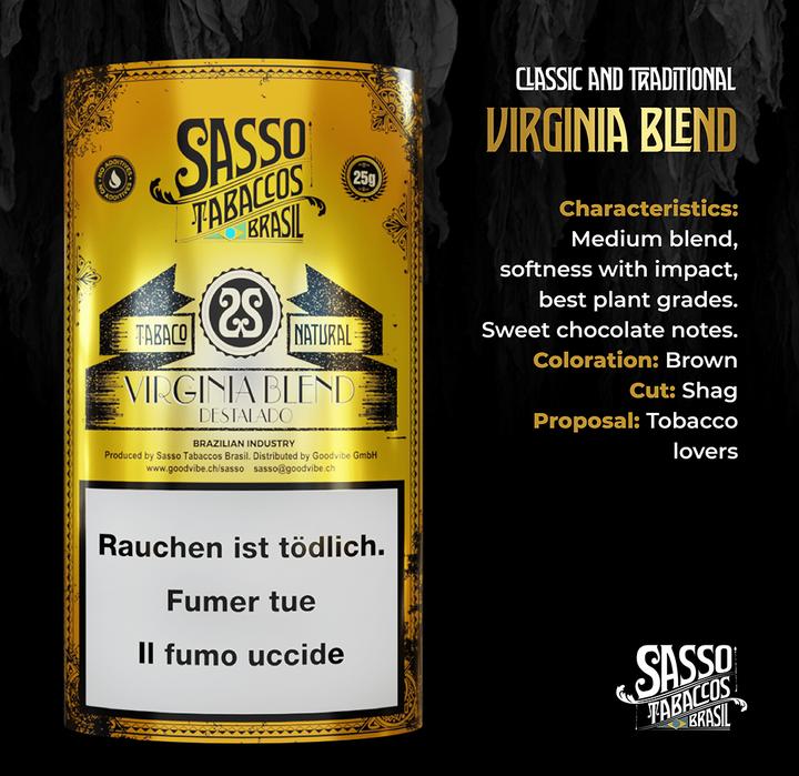 Actual product image Sasso Natural Virginia (Vanilla, Chocolate, 25 g)