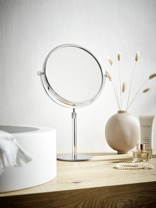 Actual product image Emco pure cosmetic mirror, for gluing, 3-fold, D=153mm, 109800126