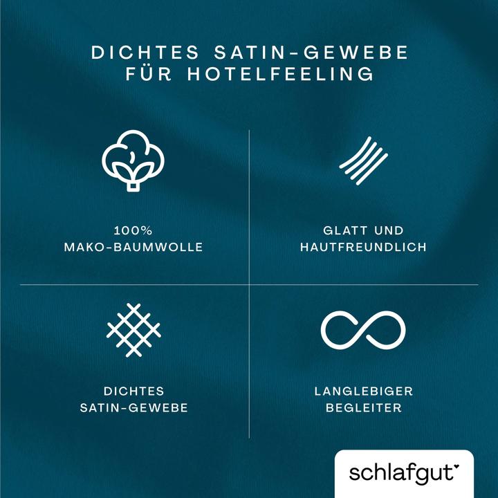 Image du produit schlafgut Woven Satin (Housse de couette, 140 x 200 cm)