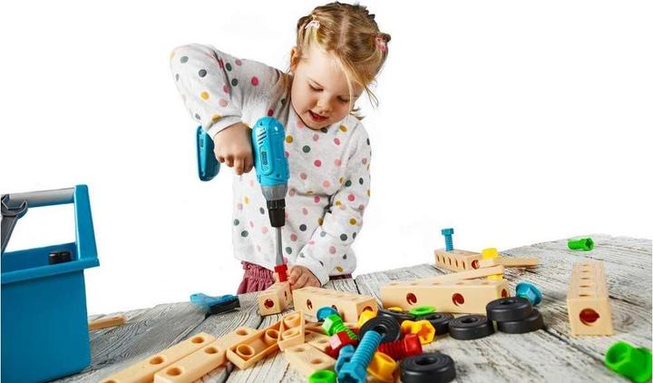 Immagine prodotto HAZET Giocattoli per bambini serie di utensili JUNIORTOOL1 ∙ Numero utensili: 61